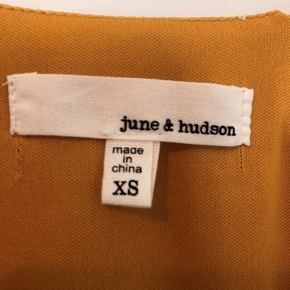 June & Hudson hi low ruffle dress xs - Picture 4 of 8